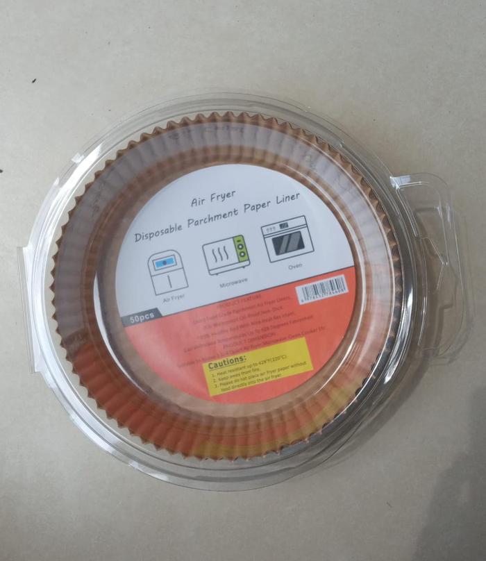 Gambar Kertas Air Fryer Disposable Paper Liner Non-stick Anti Minyak Lengket - 50 Lembar dari Mail Living undefined Tokopedia