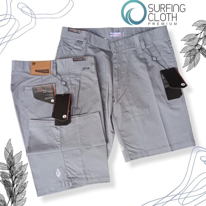 Gambar Celana chinos pendek Vans Premium Surf Skate - Vans dark grey - Abu-abu dari toko faahion undefined Tokopedia