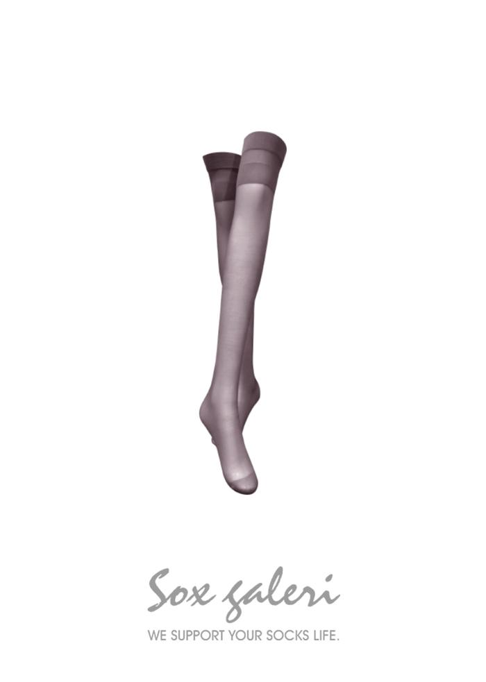 Gambar SOX GALERI Stocking Over Knee - Grey dari Sox galeri shop undefined Tokopedia