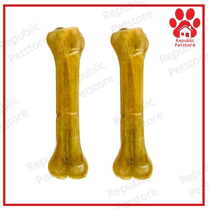 Gambar Snack Tulang Press 8'' Per Pcs - Gigitan Tulang Anjing Pressed Bone - Natural dari Republic Petstore undefined Tokopedia