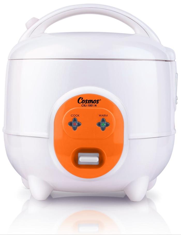 Gambar COSMOS RICE COOKER MINI CRJ1001N / CRJ 1001 N NON STICK 0.6 LITER - Orange dari Sinar Agung Bekasi undefined Tokopedia