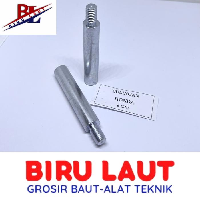 Gambar Sulingan Peninggi Shock Depan Yamaha - Honda - Yamaha 4 cm dari Grosir Baut Biru Laut undefined 5 Tokopedia
