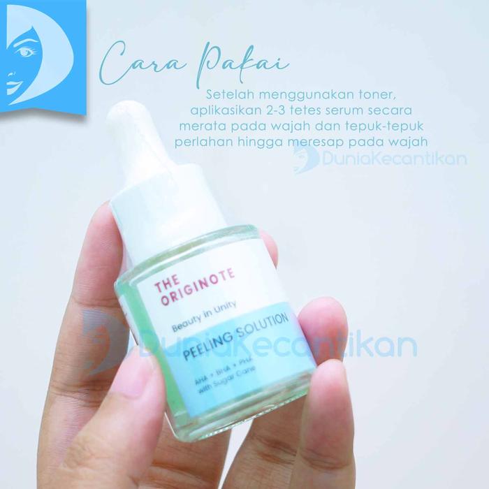 Jual The Originote Peeling Solution - 20ml With Aha-bha-pha Sugar Cane ...