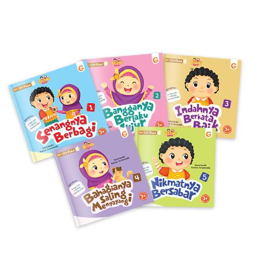 Gambar Buku Seri Akhlak Anak Hebat - Cerita Islami Bergambar Adab Islam - 1 Set 5 Buku dari Yafazaka undefined Tokopedia