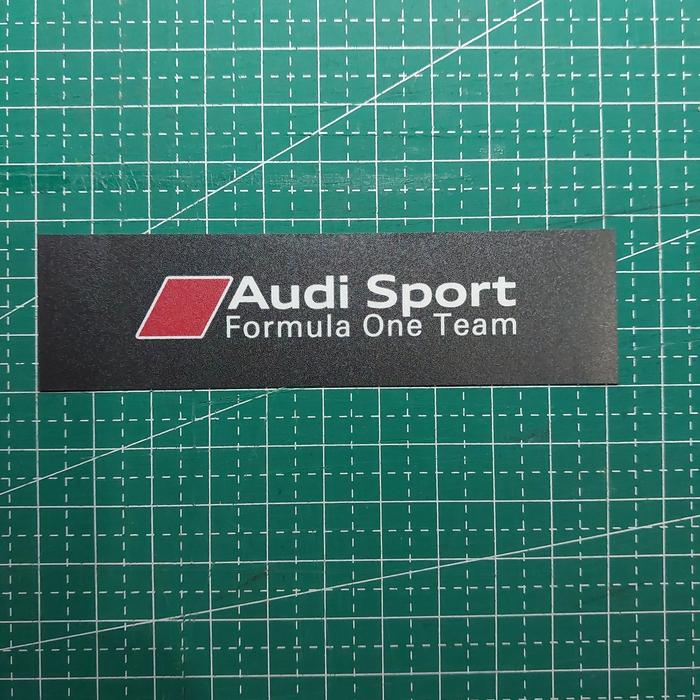 Gambar Sticker F1 Formula One Audi Sport Formula One Team Hitam dari Mas Kibis undefined Tokopedia