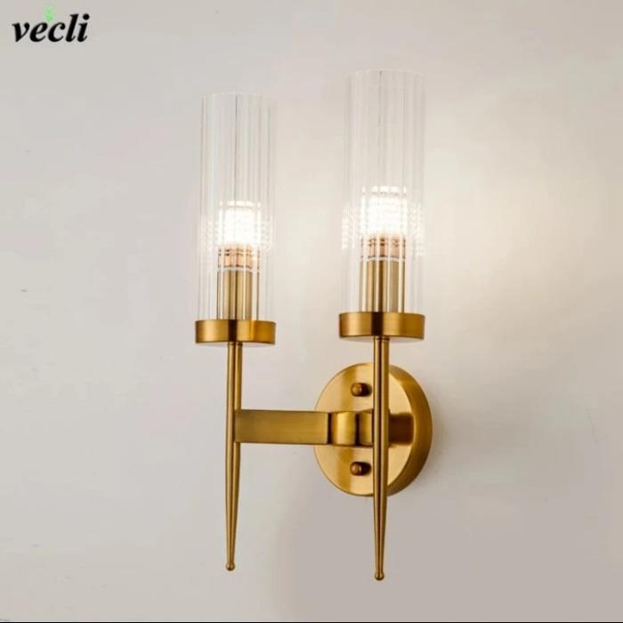 Gambar Lampu dinding Minimalis Dekorasi ruangan - 2 Lampu dari HOME LAMP DECOR undefined Tokopedia
