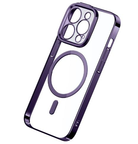 Gambar Baseus Glitter Series Case Magnetic Phone Casing For iPhone 14 Pro - Purple dari RARUBY HOME OFFICIAL undefined Tokopedia