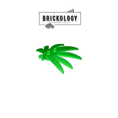 Gambar Lego Parts-Plant Leaves 6x5 Swordleaf w Open O Clip-10884 Multi Color - Magenta dari Brickology undefined 2 Tokopedia