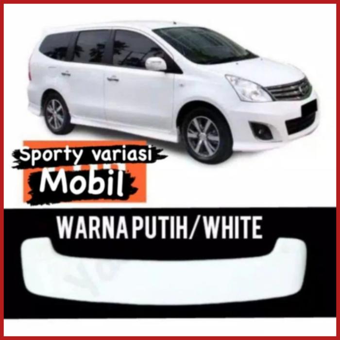 Gambar Spoiler Grand Livina Lama Non Lamp - Putih dari Sporty Variasi Mobil undefined Tokopedia