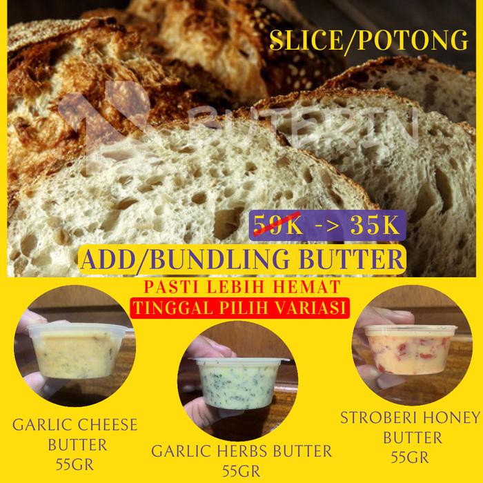 Gambar Sourdough bread - Country Loaf Terbaik SIAP SAJI - Sliced/Potong, Sourdough Only dari Buterin undefined Tokopedia