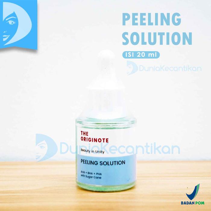 Jual The Originote Peeling Solution - 20ml With Aha-bha-pha Sugar Cane ...