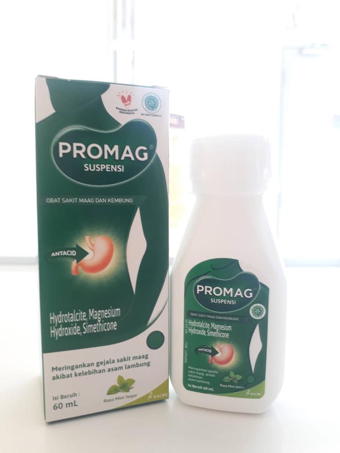 Gambar PROMAG SUSP 60 mL dari Apotek Md&#39; Farma undefined Tokopedia