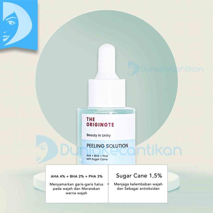Jual The Originote Peeling Solution - 20ml With Aha-bha-pha Sugar Cane ...