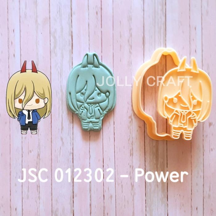 Gambar Cookie cutter Anime CHAINSAW MAN - 2. Power, 6 cm dari JollyCraft undefined Tokopedia