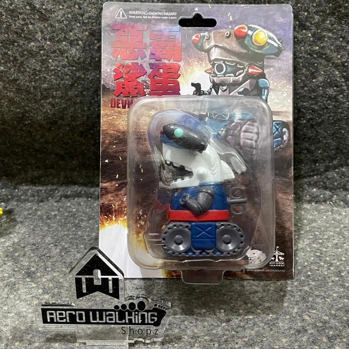 Gambar MOMOCO STUDIO DEVIL SHARK JR JUNIOR - Vinyl Figure SOFUBI dari Aero Walking-Shopz undefined Tokopedia
