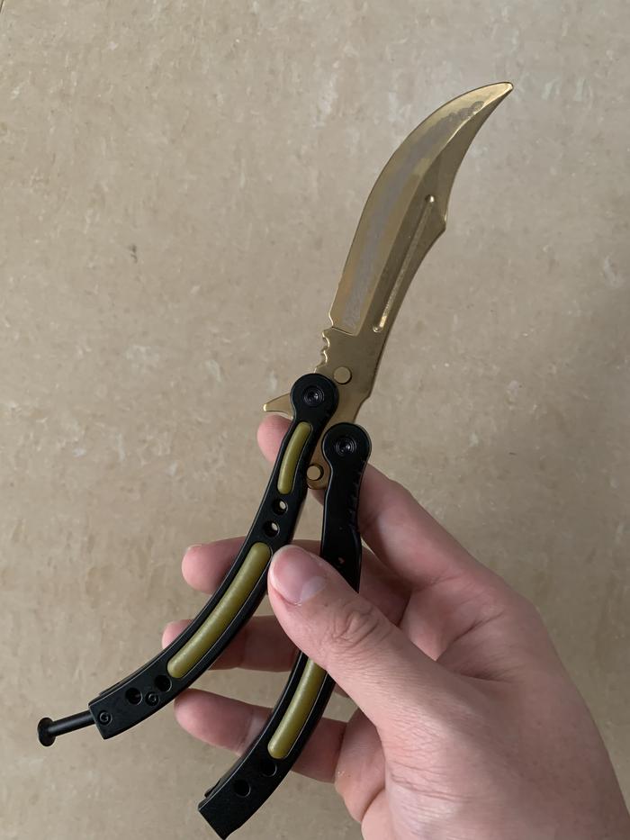 Jual Butterfly knife Tumpul CS GO Pisau - Lore - Kota Surabaya ...