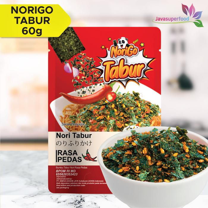 Gambar Nori Tabur Rumput Laut Panggang - Rasa Pedas- 60g dari Java Super Food undefined Tokopedia