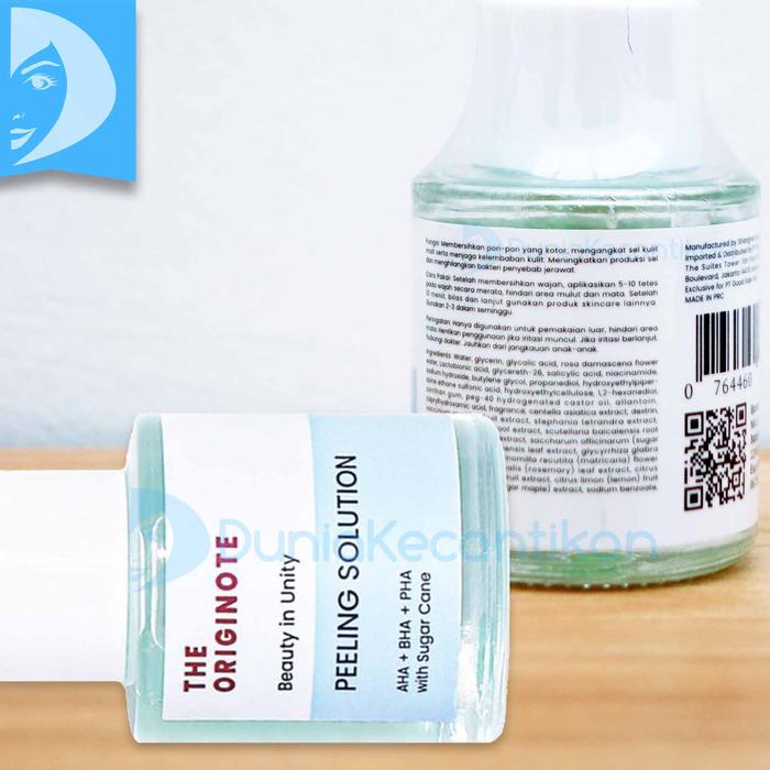 Jual The Originote Peeling Solution - 20ml With Aha-bha-pha Sugar Cane ...