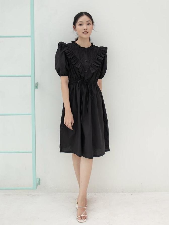 Gambar NARA DRESS - Black, Normal dari ECL SHOP undefined Tokopedia