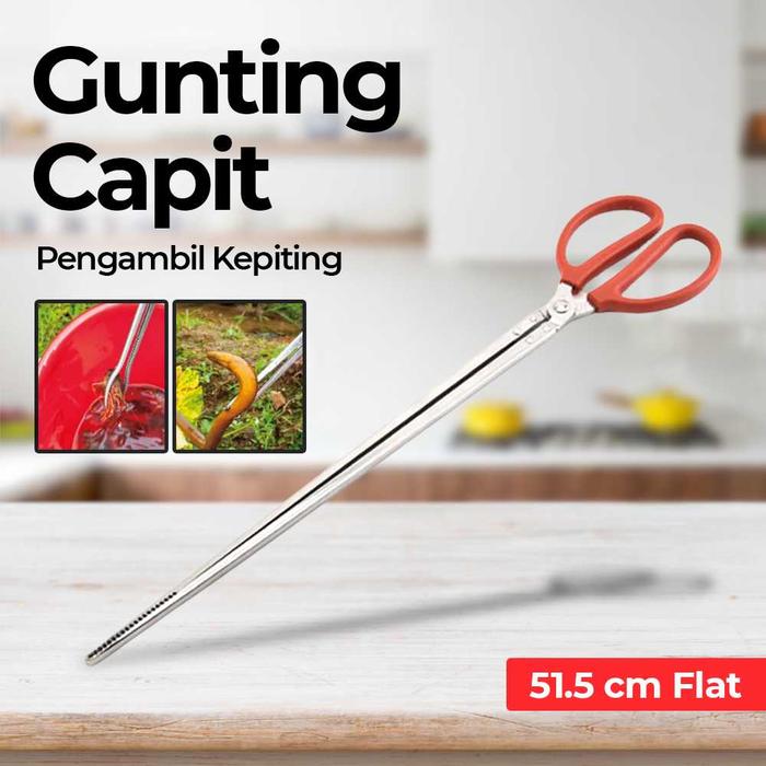 Gambar Set Alat Makan Seafood Penghancur Cangkang Kepiting Udang Lobster - Gunting 51.5cm dari Gaishan store 19 undefined Tokopedia