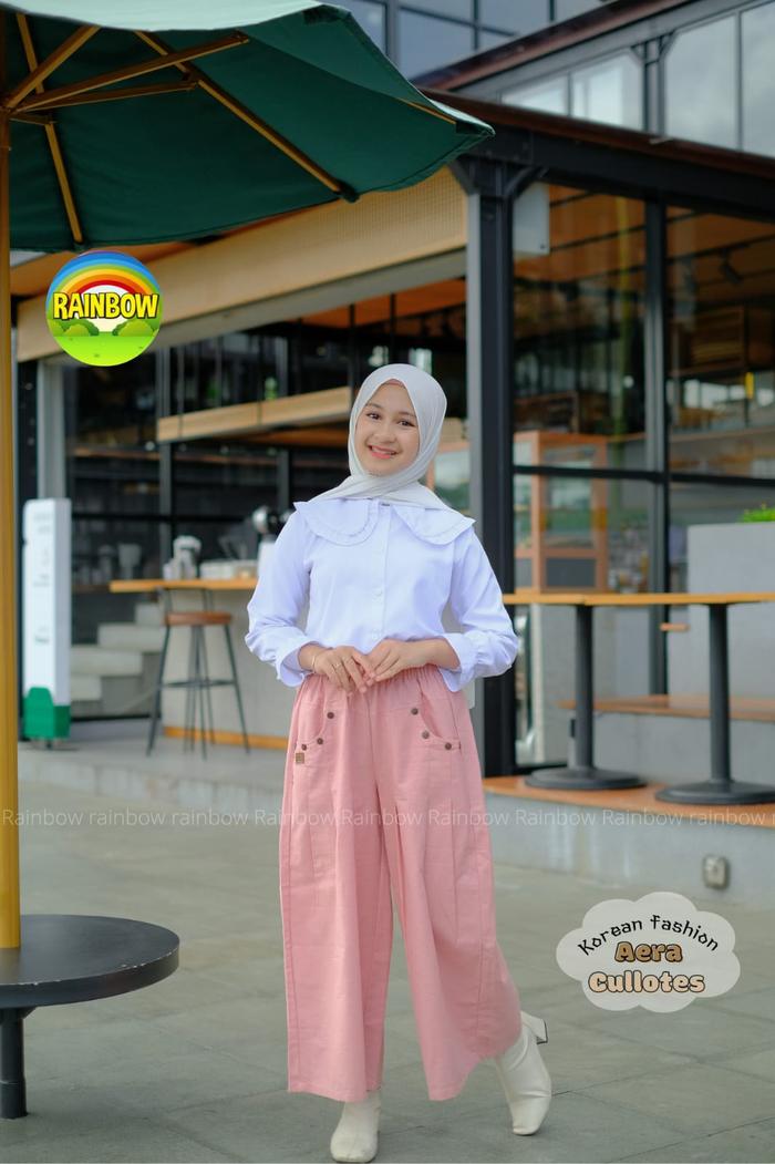 Gambar Celana Panjang Kulot Anak Perempuan 6 Tahun - Remaja Korean Style - Salem, 20 dari ASH Arseta Clothing undefined Tokopedia
