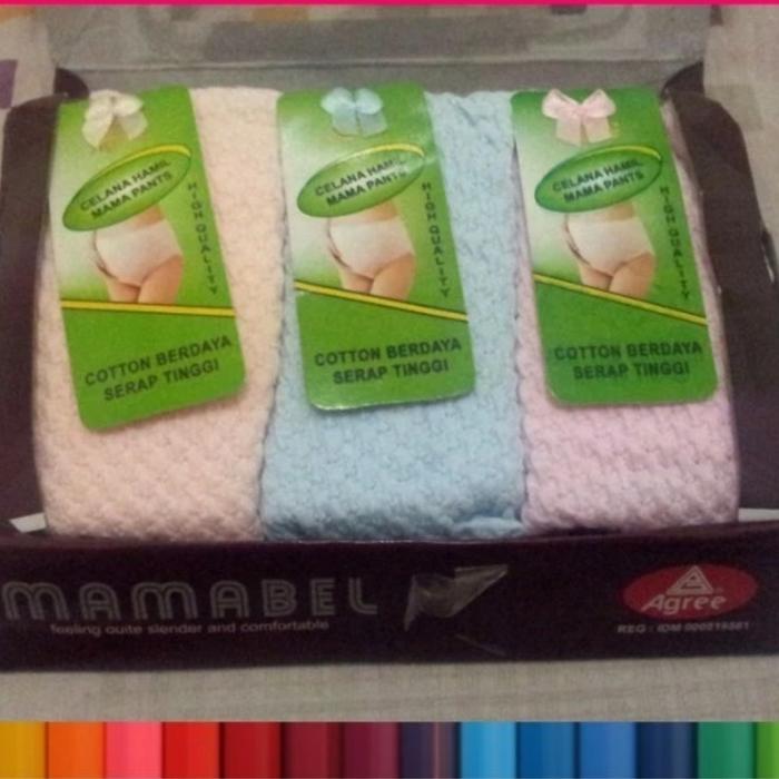 Gambar Celana Dalam Ibu Hamil All Size Mamabel - Celana Hamil Katun Mamabel - 3pc, All Size dari Aurel Babyshop undefined Tokopedia