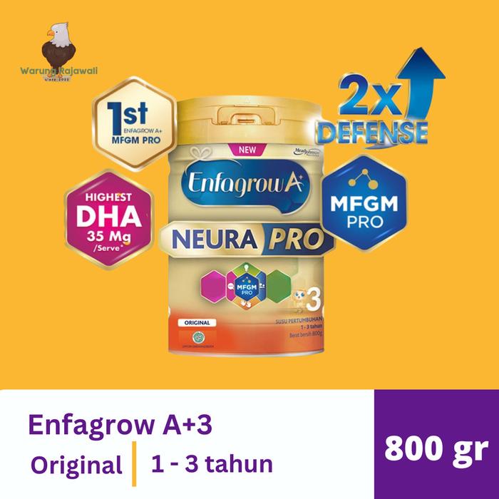 Gambar Enfagrow A+3 Original 800 Gram dari ramebangetshop undefined Tokopedia