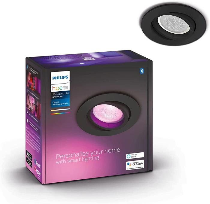 Gambar Philips Hue Centura New Colour Ambience Ceiling Smart Light - Black dari Hello El Official undefined Tokopedia