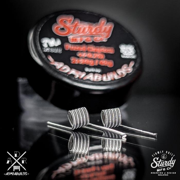 Gambar STURDY COIL COLLABORATION WITH ADRIABUILDS - 0.7 OHM dari Kedai Pape undefined Tokopedia