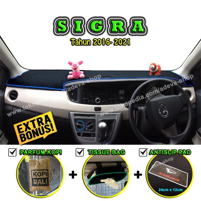 Gambar Cover Dashboard Mobil Sigra Alas Dashboard Mobil Karpet Dashboard - Tepi Orange, Bonus 3 Biji dari deva-shop undefined Tokopedia