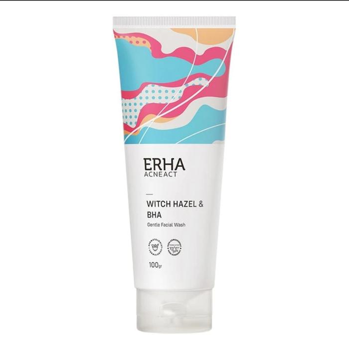 Gambar ERHA ACNEACT gentle acne face wash 100gr dari Teman syahidah undefined Tokopedia