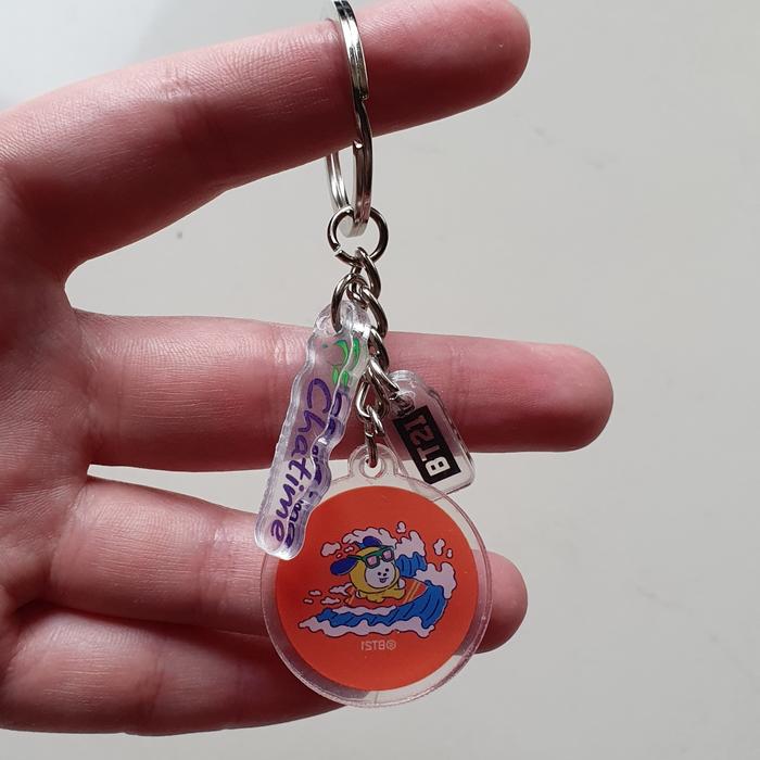 Gambar [ORI] Chatime x BT21 Keychain - Orange dari Kamtoso Shop undefined 2 Tokopedia