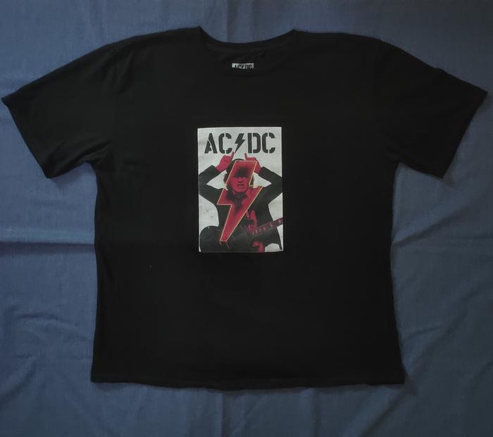 Gambar Kaos Band ACDC oversize thrift dari Starsauce undefined Tokopedia