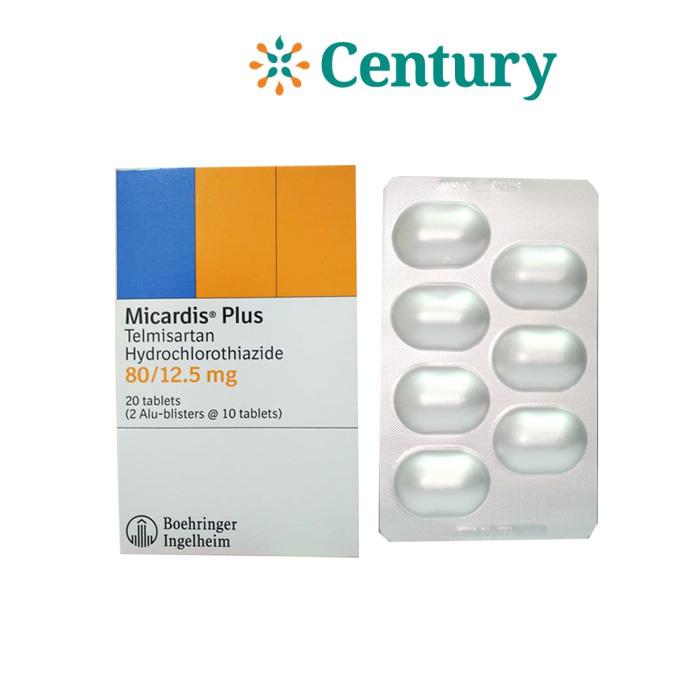 Gambar MICARDIS PLUS 80MG /12,5 1 STRIP 10 TABLET / OBAT JANTUNG dari Apotik Century undefined Tokopedia