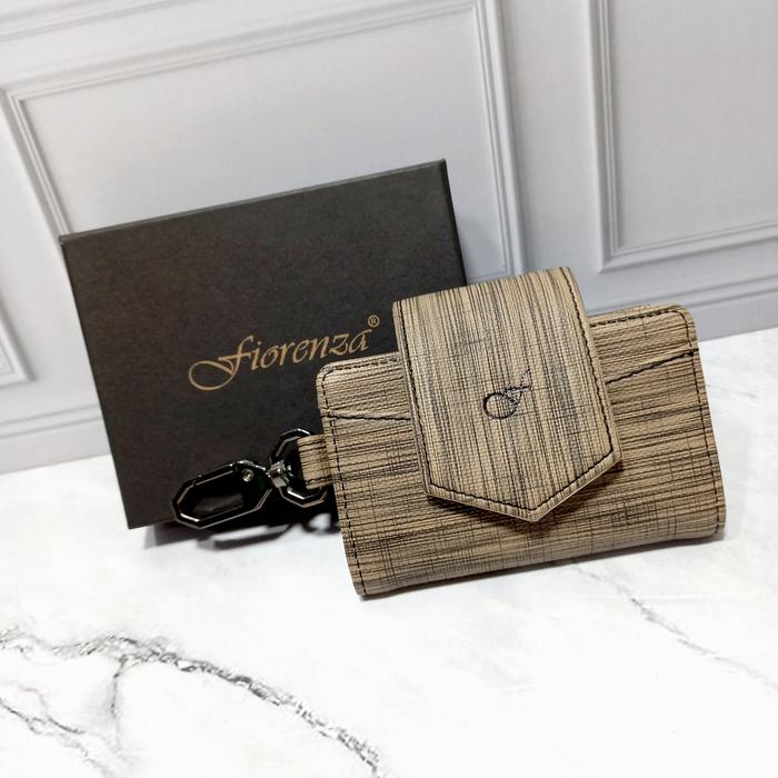 Gambar Dompet kunci Stnk smartkey fiorenza maxx 1172 pu pattern leather - light coffee dari Fiorenza Bags undefined Tokopedia