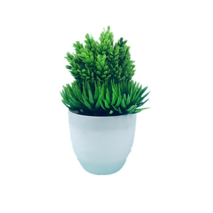 Gambar Pot bunga* hiasan bunga* pot putih* hiasan bunganaeka warna - Hijau dari MD mandiri undefined Tokopedia