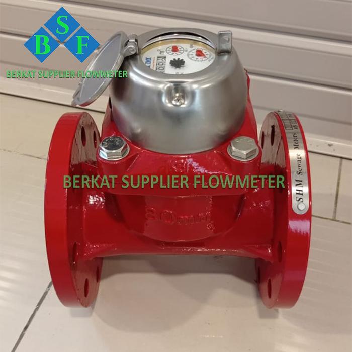 Jual Flow Meter Air Limbah SHM 2" inch / Water Meter Air Panas DN 50 ...