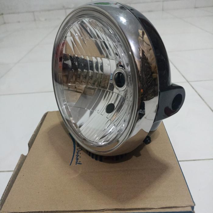 Gambar REFLEKTOR LAMPU DEPAN MEGAPRO PRIMUS MEREK WIN dari 84945-olshop undefined Tokopedia
