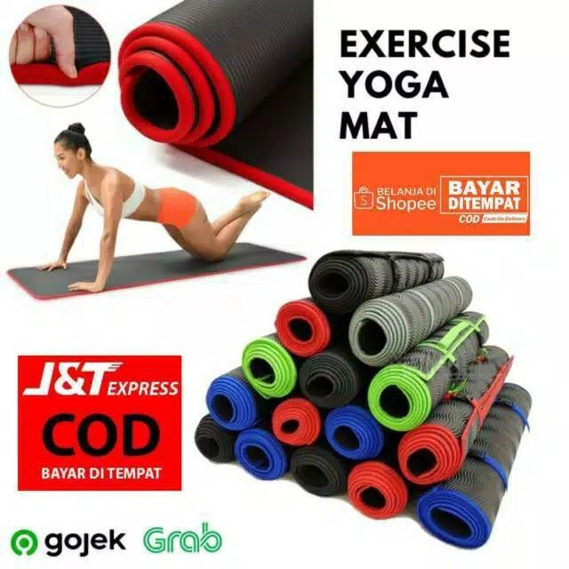 Gambar Matras Olahraga / Matras Yoga / Yoga Mat / Exercise Mat / matras dari Yoginshop26 undefined Tokopedia