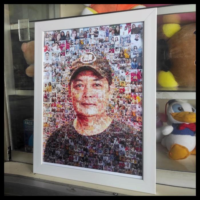 Gambar MOZAIK FOTO A3 - Frame MINIMALIS dari UB-project. undefined Tokopedia