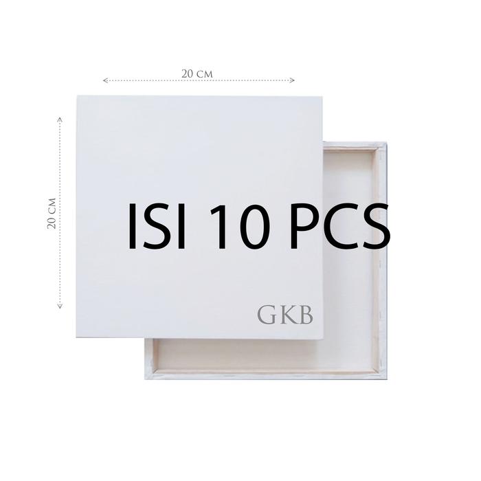 Gambar Kanvas Lukis 20x20 cm isi 10pcs dari Galery Kanvas Bandung undefined Tokopedia