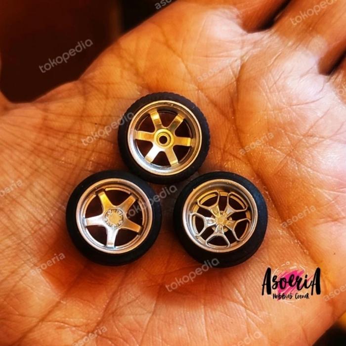 Jual AYA CUSTOM RIMS [ ACR ] DIECAST MINI GT | HOTWHEELS |TOMICA | MBX ...