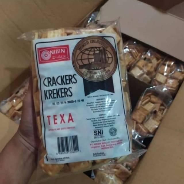 Gambar BISCUIT NISSIN TEXA 300 gram - biscuit Crackers Krekers Nissin dari Kriptul_ undefined Tokopedia