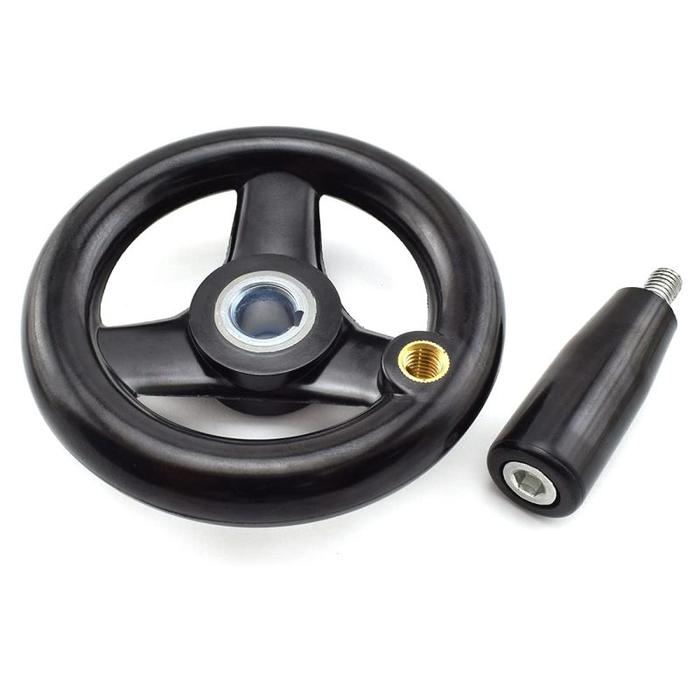 Gambar Hand Wheel 12 * 100mm Handle Mesin Milling Setang Handle - 12*100mm dari Penny-Y undefined Tokopedia