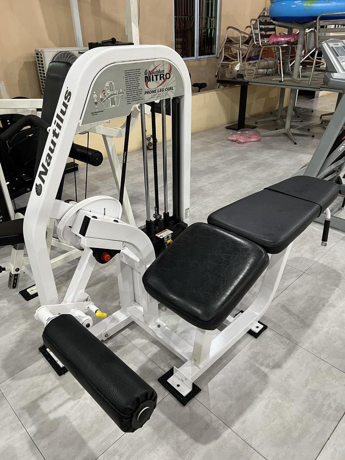 Old Nautilus Prone Leg Curl Nautilus Nitro Prone Leg Curl