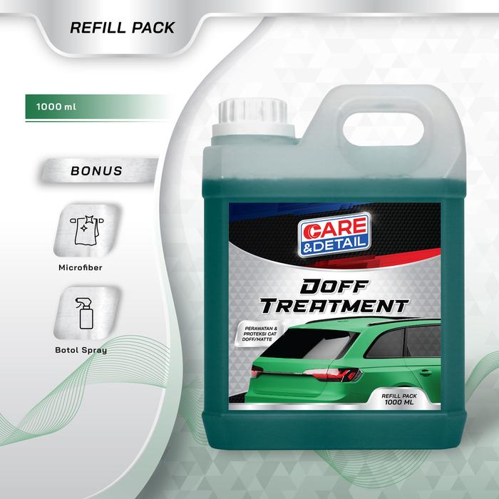 Gambar Doff Treatment | Perawatan Khusus Doff Matte Mobil Motor Cat Wrapping - Refill 1L dari CARE & DETAIL undefined Tokopedia