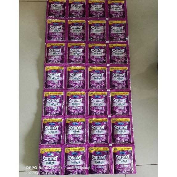 Gambar 1 KARTON SOFTENER SOKLIN SEKALI BILAS - Twillight ungu, 1 Dus dari Makarena Olive undefined Tokopedia