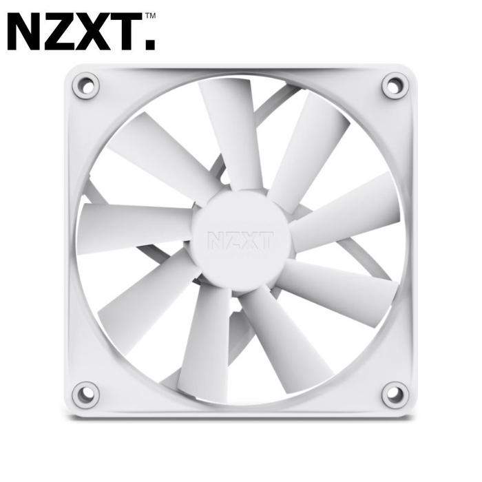 Gambar NZXT F120Q 120mm Quiet Airflow Fan - Fan Case - Putih dari JnJ Online undefined Tokopedia