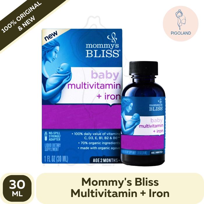 Jual Mommy's Bliss Multivitamin + Iron Mommys Suplemen Tulang 30ml