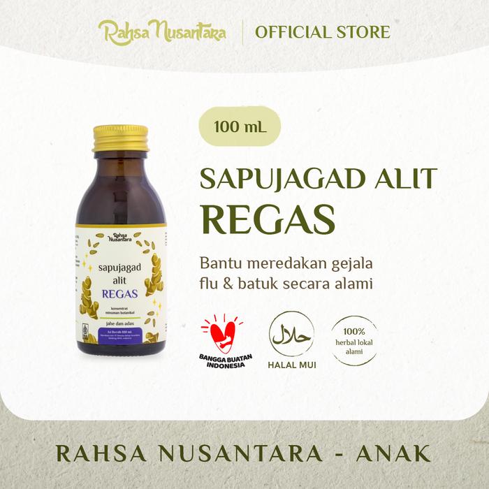 Gambar [PAKET HEMAT REGAS] by Rahsa Nusantara - Herbal BPOM Flu Batuk Pilek - REGAS, REGAS ISI 2 dari rahsa.nusantara Kota Bandung Tokopedia